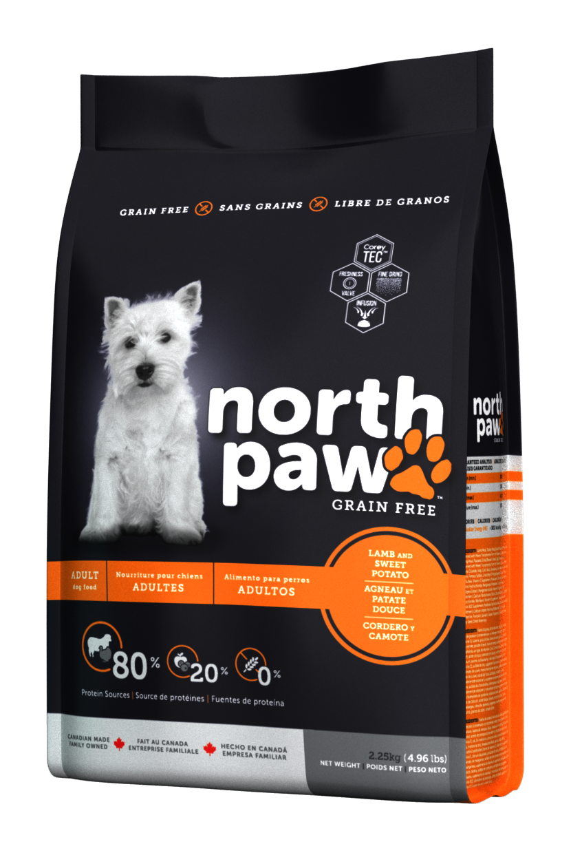 North Paw Grain-Free Lamb & Sweet Potato Dog Food
