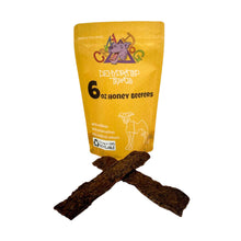 Load image into Gallery viewer, Crazy Dog Honey Beefers Dehydrated Treats 6oz
