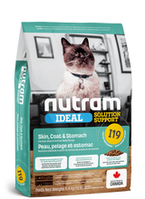 Load image into Gallery viewer, Nutram Ideal Solution Support® Skin, Coat &amp;. Stomach Cat Food
